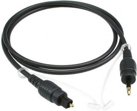 Kabel optyczny Klotz FOPTM01 – Toslink / mini Jack optyczny 1 m