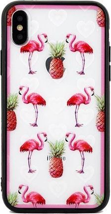 beline Etui Hearts Samsung G960 S9 wzór 1 clear (flamingos)