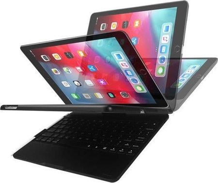 Dux Ducis etui case na tablet bezprzewodowa klawiatura Bluetooth 4.0 Pro 10.5 2017 / iPad Air 2019 czarny uniwersalny