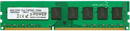 Pamięć RAM 2-POWER 8GB UDIMM DDR3 1600MHz (MEM0304A)