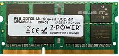 Pamięć RAM 2-POWER 8GB SO-DIMM DDR3 1600MHz (MEM0803A)