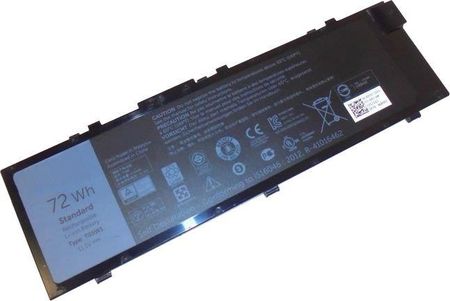 DELL BATERIA BATERIA DO PRECISION 7170 11.1V 6460MAH (GR5D3) 