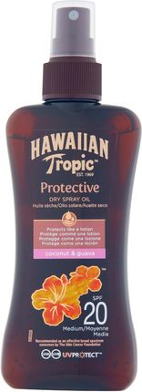 Hawaiian Tropic Protective Olejek Do Opalania W Sprayu Spf 20 200Ml