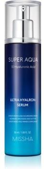 Missha Super Aqua 10 Hyaluronic Acid Serum Nawilżająco Odżywiające Przeciw Oznakom Starzenia 50 ml