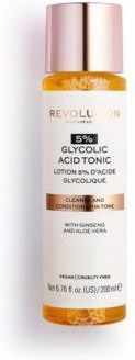 Revolution Skincare 5% Glycolic Acid Tonic Tonik Oczyszczający Z Aha 200Ml