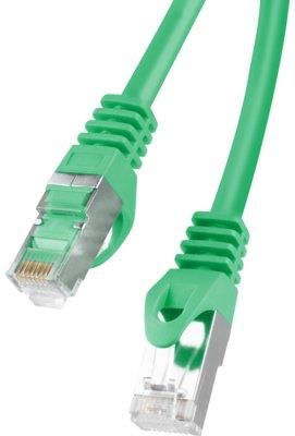 LANBERG Kabel sieciowy LAN RJ45 - RJ45 10m Zielony 
