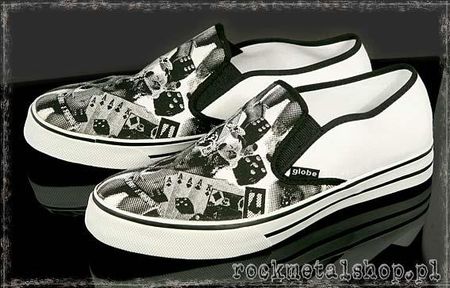 GLOBE BUTY GOTTI CABRIOLET SWYD BLACK WHITE Ceny i opinie Ceneo.pl