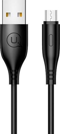 Kabel USB Usams USAMS Kabel U18 microUSB 2A Fast Charge 1m czarny/black SJ268USB01 (US-SJ268)