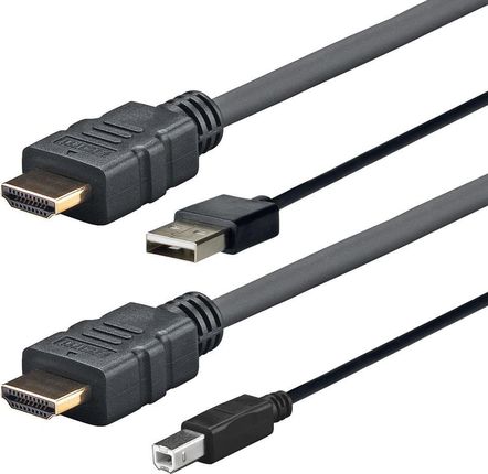 Kabel VivoLink HDMI - HDMI 5 Czarny (PROHDMIUSBAB5)