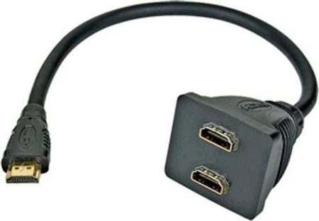 Kabel PremiumCord HDMI M - 2x F