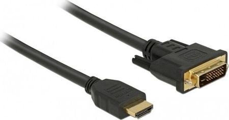 Kabel Delock Delock Dwukierunkowy kabel HDMI do DVI 24+1 2 m