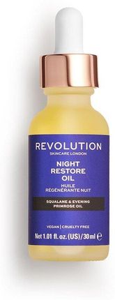 Revolution Skincare Night Restore Oil Serum Do Twarzy Na Noc 30 ml