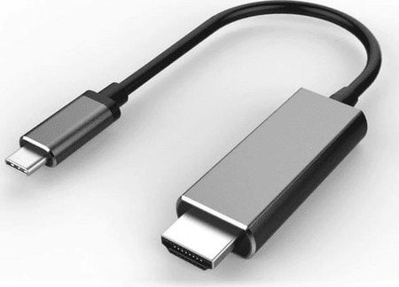 Kabel PremiumCord USB-C HDMI 1.8 Szary (ku31hdmi08)