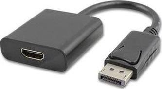 Kabel PremiumCord DisplayPort HDMI 0.2 Czarny (kportad13)