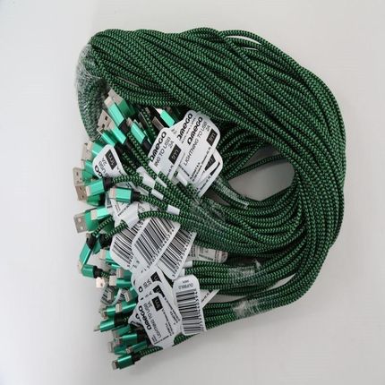 Kabel USB Omega USB - LIGHTNING 2A 1m zielony (44039)