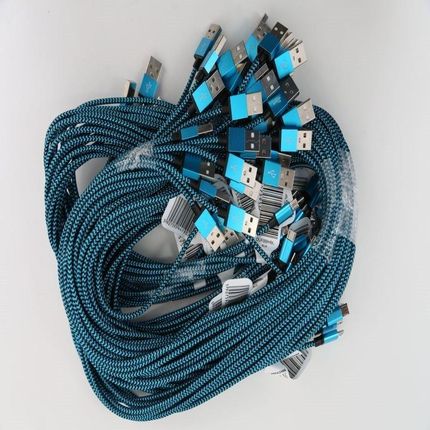 Kabel USB Omega  Micro USB 2A 1m, niebieski (44190)