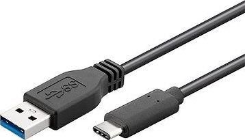 Kabel USB PremiumCord USB 3.1 C/male - USB 3.0 A/male 1m