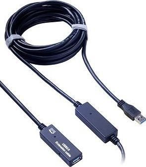 Kabel USB PremiumCord PremiumCord USB 3.0 repeater a prodlužovací kabel A/M-A/F 10m