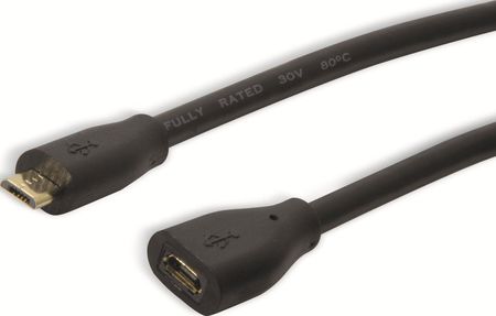 Kabel USB LogiLink LOGILINK - Kabel USB USB 2.0 Micro BM do Micro BF 3m
