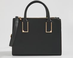 Sinsay Torba z metalowymi detalami Czarny Sinsay Torba z metalowymi detalami Czarny