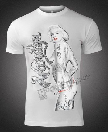 HYBRIS KOSZULKA MARILYN MONROE - NUDE WITH TATTOOS - Ceny i opinie T-shirty i koszulki męskie NYSV HYBRIS KOSZULKA MARILYN MONROE - NUDE WITH TATTOOS - Ceny i opinie T-shirty i koszulki męskie NYSV