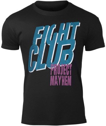 HYBRIS KOSZULKA FIGHT CLUB - PROJECT MAYHEM - Ceny i opinie T-shirty i koszulki męskie KXMS