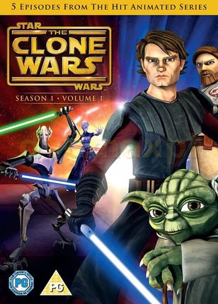 Star Wars - The Clone Wars: Season 1 - Volume 1 (DVD)