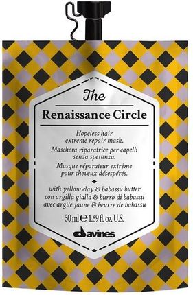 Davines The Circle Chronicles Renaissance Circle Regenerująca Maska Do Bardzo Zniszczonych Włosów 50Ml
