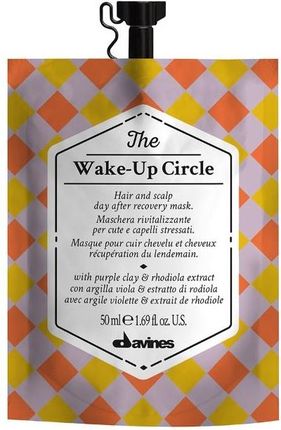 Davines The Circle Chronicles Wake-Up Circle Maska Normalizująca Włosy I Skórę Głowy I Dająca Witalność 50Ml