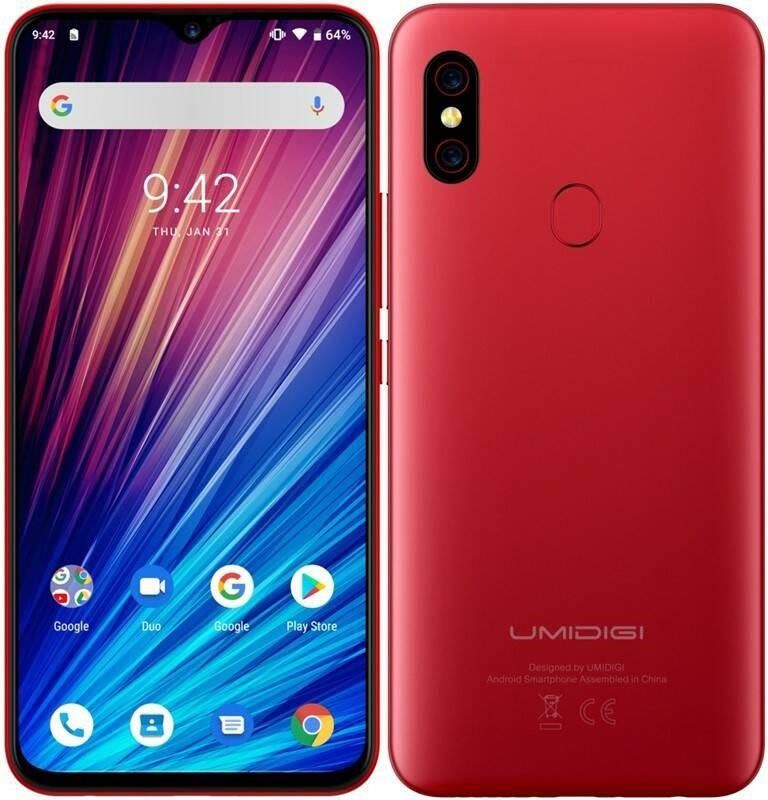 UMIDIGI F1 Play 6/64GB Czerwony - Cena, opinie na Ceneo.pl