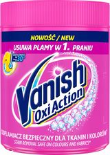 Vanish Oxi Action Pink Odplamiacz Do Koloru I Bieli W Proszku 470G - Odplamiacze