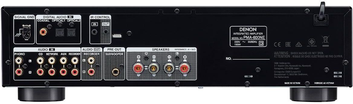 Denon PMA-600NE czarny - zdjęcie 3 Denon PMA-600NE czarny