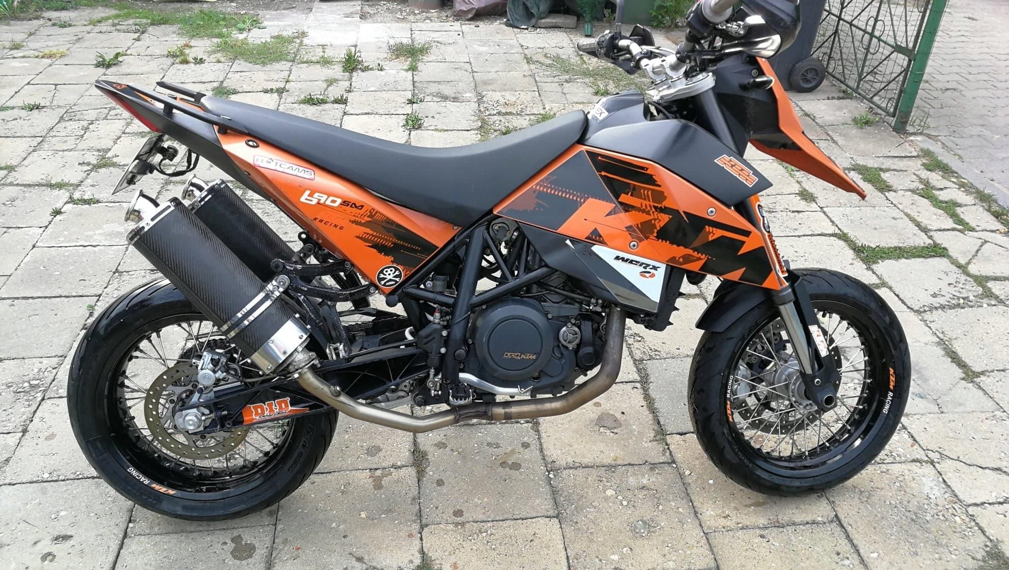 KTM lc690 Supermoto