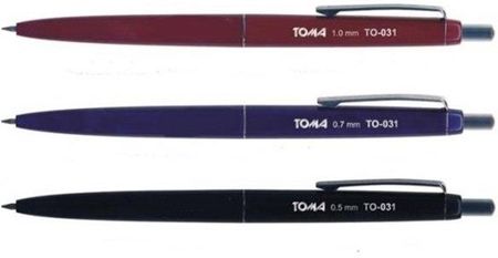 KRAKÓW Długopis TOMA Asystent 3 końcówki: 1, 0mm, 0, 7mm, 0, 5mm mix