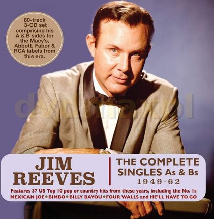 Jim Reeves: The Complete Singles As & Bs 1949-62 [3CD]