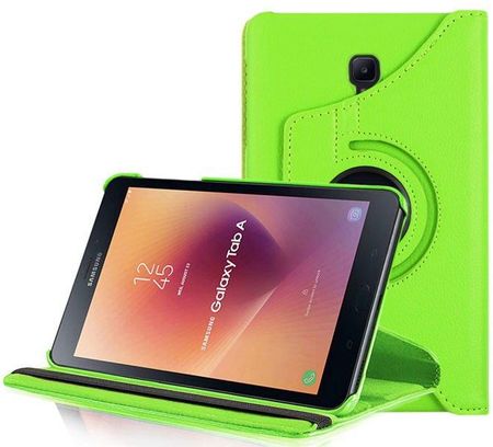 Etui obrotowe Alogy 360 do Samsung Galaxy Tab A 8.0 T380/ T385 zielone - Zielony (35041UNIW)