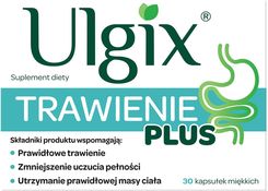 Zdjęcie Ulgix Trawienie Plus 30kaps. - Sokołów Podlaski