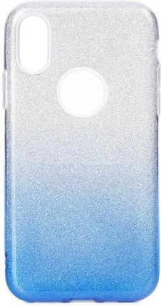 Etui SHINING Samsung Galaxy A20e A202 Clear/Blue