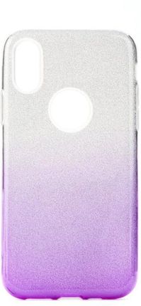 Etui SHINING Samsung Galaxy A20e A202 Clear/Violet
