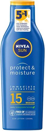 Nivea Sun Protect& Moisture Balsam ochronny SPF 15 200 ml