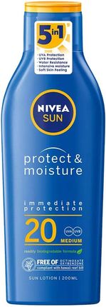 Nivea Sun Protect& Moisture Balsam ochronny SPF 20 200 ml