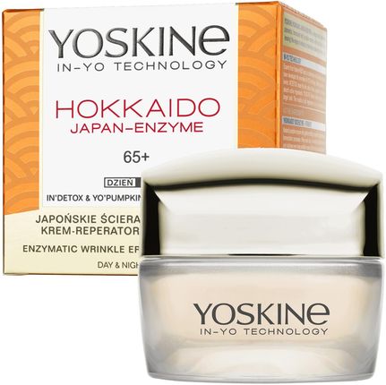 Yoskine Hokkaido Japan Enzyme Krem do twarzy 65+ na dzień i noc 50ml
