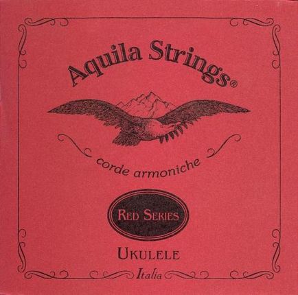 Aquila Red Series struny do ukulele GCEA Banjo, high-G