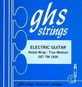 GHS NICKEL ROCKERS struny do gitary elektrycznej, True Medium, .013-.056, Rollerwound, wound G-String