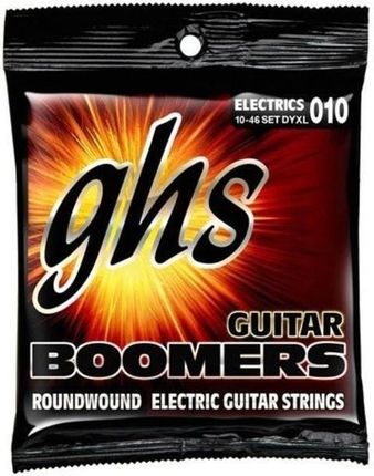 GHS Dynamite Guitar Boomers struny do gitary elektrycznej, Extra Light, .010-.046