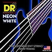 DR NEON Hi-Def White - struny do gitary elektrycznej, Heavy, .011-.050