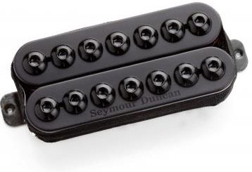 Seymour Duncan SH 8N PM BK 7 STR Invader, przetwornik do gitary typu Humbucker do montażu przy gryfie, 7-strun, Passive Mount, czarny