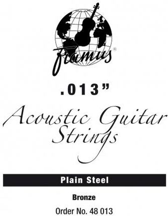 Framus Bronze - struna pojedyncza do gitary akustycznej .013, plain