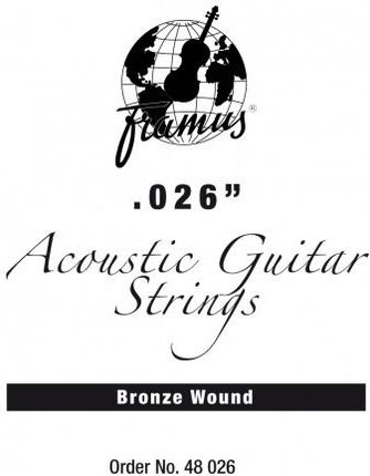 Framus Bronze - struna pojedyncza do gitary akustycznej .026, wound