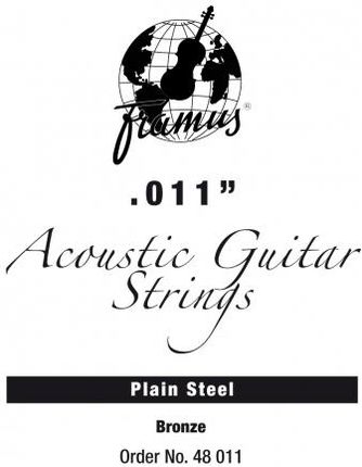 Framus Bronze - struna pojedyncza do gitary akustycznej .011, plain